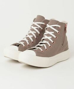 「CONVERSE」 ハイカットスニーカー 4.5 ベージュ レディース_画像1