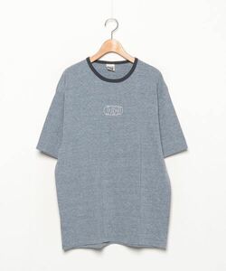 「HOLIDAY」 半袖Tシャツ ONE SIZE ネイビー レディース