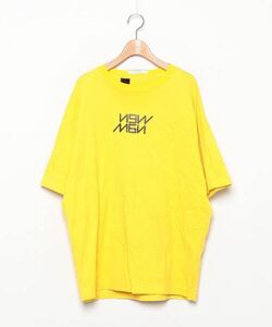 「N.HOOLYWOOD COMPILE」 半袖Tシャツ 36 イエロー メンズ