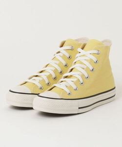 「CONVERSE」 ハイカットスニーカー 24cm イエロー レディース