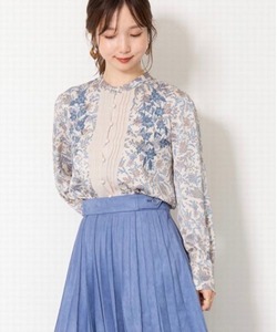 「JILL STUART」 長袖ブラウス MEDIUM ベージュ レディース