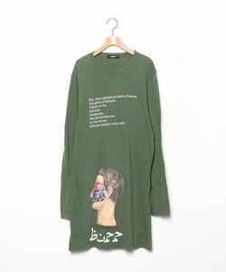 「UNDERCOVER」 長袖Tシャツ 2 グリーン メンズ_画像1