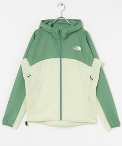 「THE NORTH FACE」 ナイロンブルゾン MEDIUM グリーン系その他 レディース