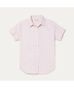 「AIGLE」 半袖シャツ 36 ピンク レディース