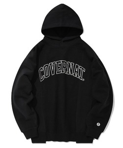 「COVERNAT」 プルオーバーパーカー LARGE ブラック メンズ