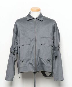 「CHORD NUMBER EIGHT」 ジップアップブルゾン MEDIUM グレー メンズ