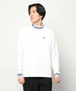 「BEAMS GOLF」 長袖Tシャツ SMALL ホワイト メンズ