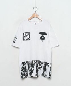 「AAPE BY A BATHING APE」 半袖Tシャツ X-LARGE ホワイト メンズ