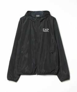 「EMPORIO ARMANI EA7」 ジップアップブルゾン LARGE ブラック メンズ