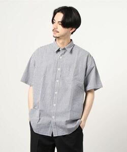 「BEAVER」 半袖シャツ X-LARGE サックスブルー メンズ