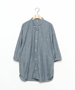 「The DUFFER of ST.GEORGE」 半袖シャツ X-LARGE ネイビー メンズ