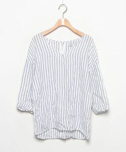 「B:MING by BEAMS」 7分袖ブラウス MEDIUM ホワイト レディース