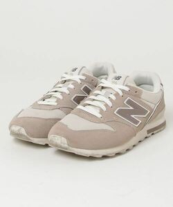 「New Balance」 ローカットスニーカー 24.5cm ベージュ レディース