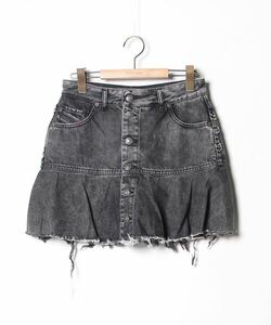 「DIESEL」 デニムショートパンツ 28inch ブラック レディース