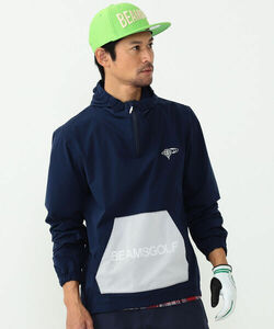 「BEAMS GOLF」 ブルゾン MEDIUM ネイビー メンズ