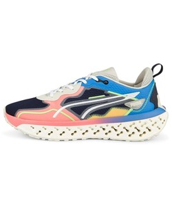 「PUMA」 ローカットスニーカー 23.5cm ネイビー メンズ