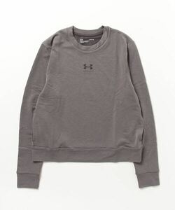 「UNDER ARMOUR」 長袖カットソー L グレー レディース