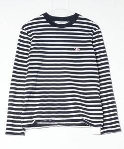 「Maison Kitsune」 長袖Tシャツ XX-SMALL ネイビー メンズ