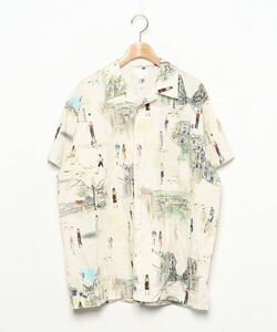 「AMERI」 半袖シャツ LARGE ベージュ レディース