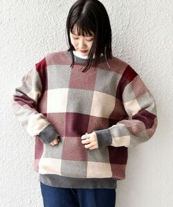 「SHIPS」 長袖ニット LARGE ベージュ メンズ