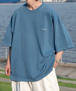 「Perushu」 半袖Tシャツ MEDIUM ブルー メンズ