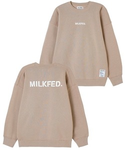 「MILKFED.」 スウェットカットソー ONE SIZE ベージュ レディース