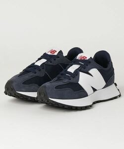 「New Balance」 ローカットスニーカー 25.0cm ネイビー メンズ