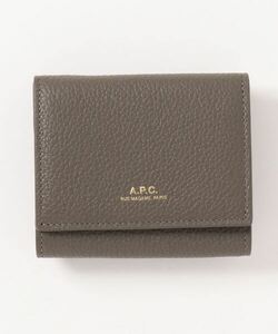 「A.P.C.」 財布 ONESIZE 杢グレー レディース