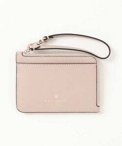 「kate spade new york」 カードケース ONESIZE ベージュ レディース