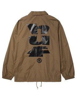 「HUF」 コーチジャケット MEDIUM キャメル メンズ