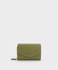 「CHARLES & KEITH」 財布 X-SMALL オリーブ レディース