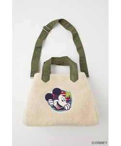 「Disney SERIES CREATED by MOUSSY」 2WAYバッグ FREE アイボリー レディース