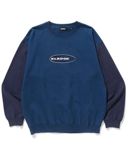 「XLARGE」 スウェットカットソー M ネイビー メンズ