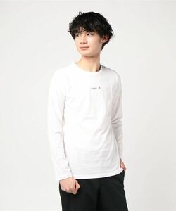 「agnes b.」 長袖Tシャツ 1 ホワイト メンズ