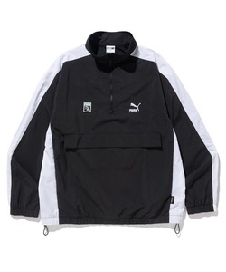 「XLARGE」 ナイロンブルゾン「pumaコラボ」 X-LARGE ブラック メンズ