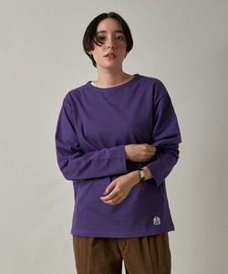 「FIDELITY」 長袖Tシャツ MEDIUM パープル メンズ