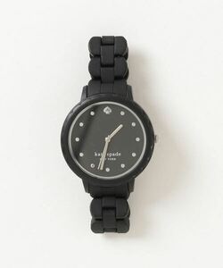 「kate spade new york」 アナログ腕時計 ONESIZE ブラック レディース_画像1
