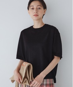 「human woman」 半袖ニット MEDIUM ブラック レディース