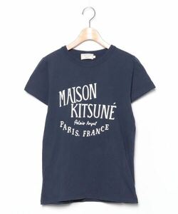 「Maison Kitsune」 半袖カットソー S ネイビー レディース
