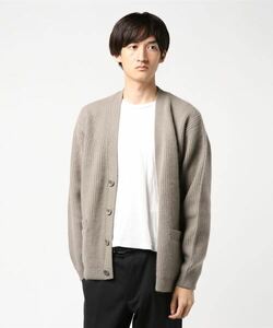 「Steven Alan」 ニットカーディガン SMALL オリーブ メンズ