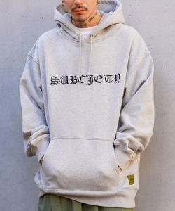 「Subciety」 プルオーバーパーカー X-LARGE グレー メンズ