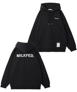 「MILKFED.」 プルオーバーパーカー ONE SIZE ブラック レディース