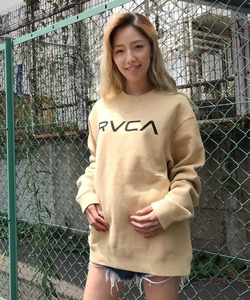 「RVCA」 スウェットカットソー X-SMALL ベージュ レディース