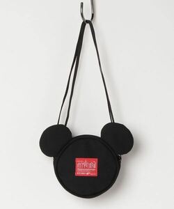 「BEAMS BOY」 「BEAMS」ショルダーバッグ「manhattan portage×Disneyコラボ」 FREE ブラック レディース_画像1