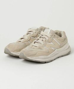 「New Balance」 ローカットスニーカー 25cm ベージュ レディース