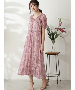 「JILL STUART」 半袖ワンピース 0 パープル レディース_画像1