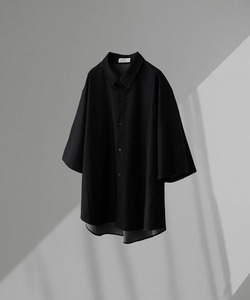 「remer」 半袖シャツ MEDIUM インディゴブルー メンズ