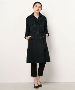 「B:MING by BEAMS」 トレンチコート MEDIUM ネイビー レディース