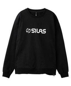 「SILAS」 スウェットカットソー X-LARGE ブラック メンズ