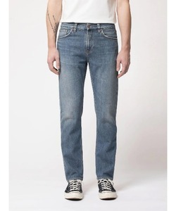 「Nudie Jeans」 加工デニムパンツ 32inch インディゴブルー メンズ